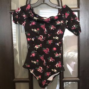 Off the shoulder bodysuit